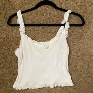cute white pacsun top